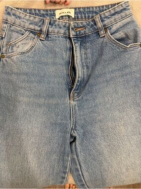 ROLLA'S Light Blue Vintage-Style High Waist Jeans